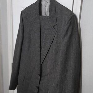 Austin Reed Men 2 Peice Bluish Gray Suit   43L